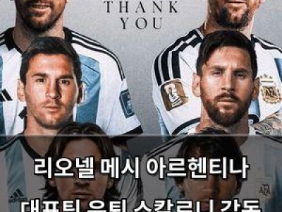 리오넬 메시 아르헨티나 대표팀 은퇴 스칼로니 감독 메시 이후 시대까지 이끌 것