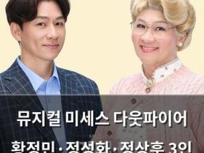 뮤지컬 미세스 다웃파이어 황정민·정성화·정상훈 3인 3색 연기 흥미로워